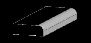 Demi-Bullnose