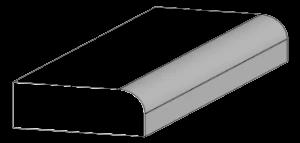Demi-Bullnose