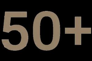 50+